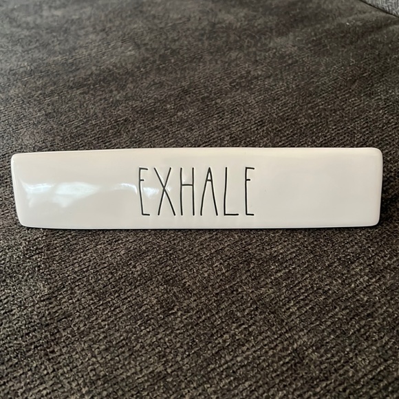 Rae Dunn Other - Rae Dunn Inhale Exhale Decor